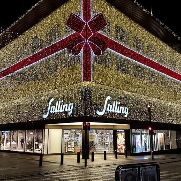 Julelysene tændes i Salling Aarhus