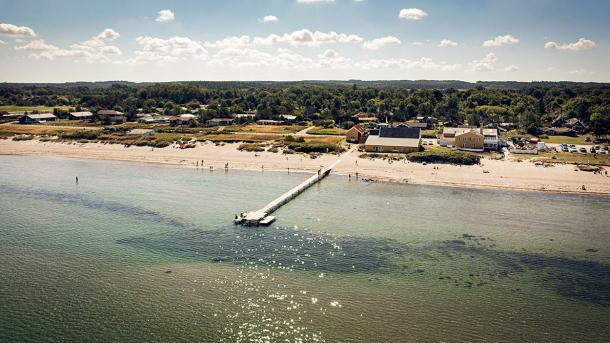 Fjellerup Strand på Djursland