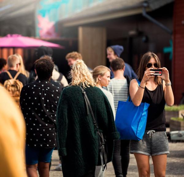 Fotografering af Aarhus centrum