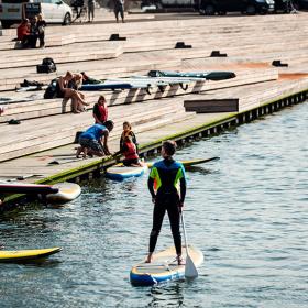 SUP event i Aarhus